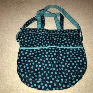 NWOT Thirty-One Retro Metro Foldover Bag